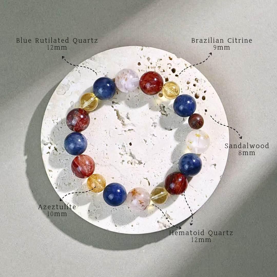 Afterglow - Multi-Stone Crystal Bracelet