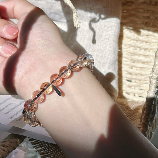 Black Gold Super Seven Quartz Bracelet