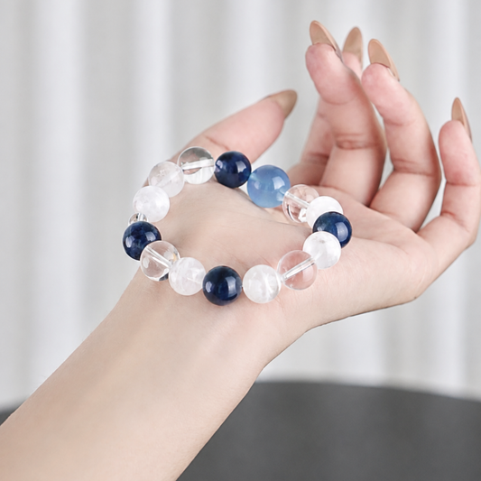 Cold Wave - Multi-Stone Crystal Bracelet
