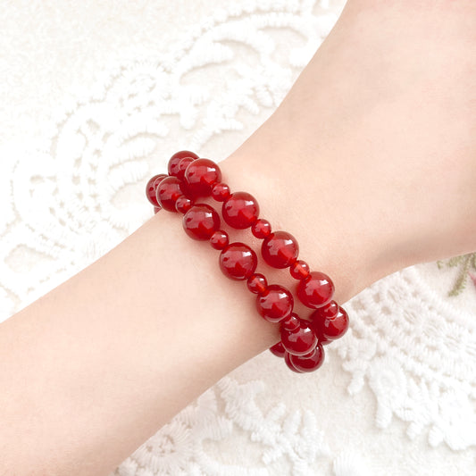 Crimson Dream – Carnelian Bracelet