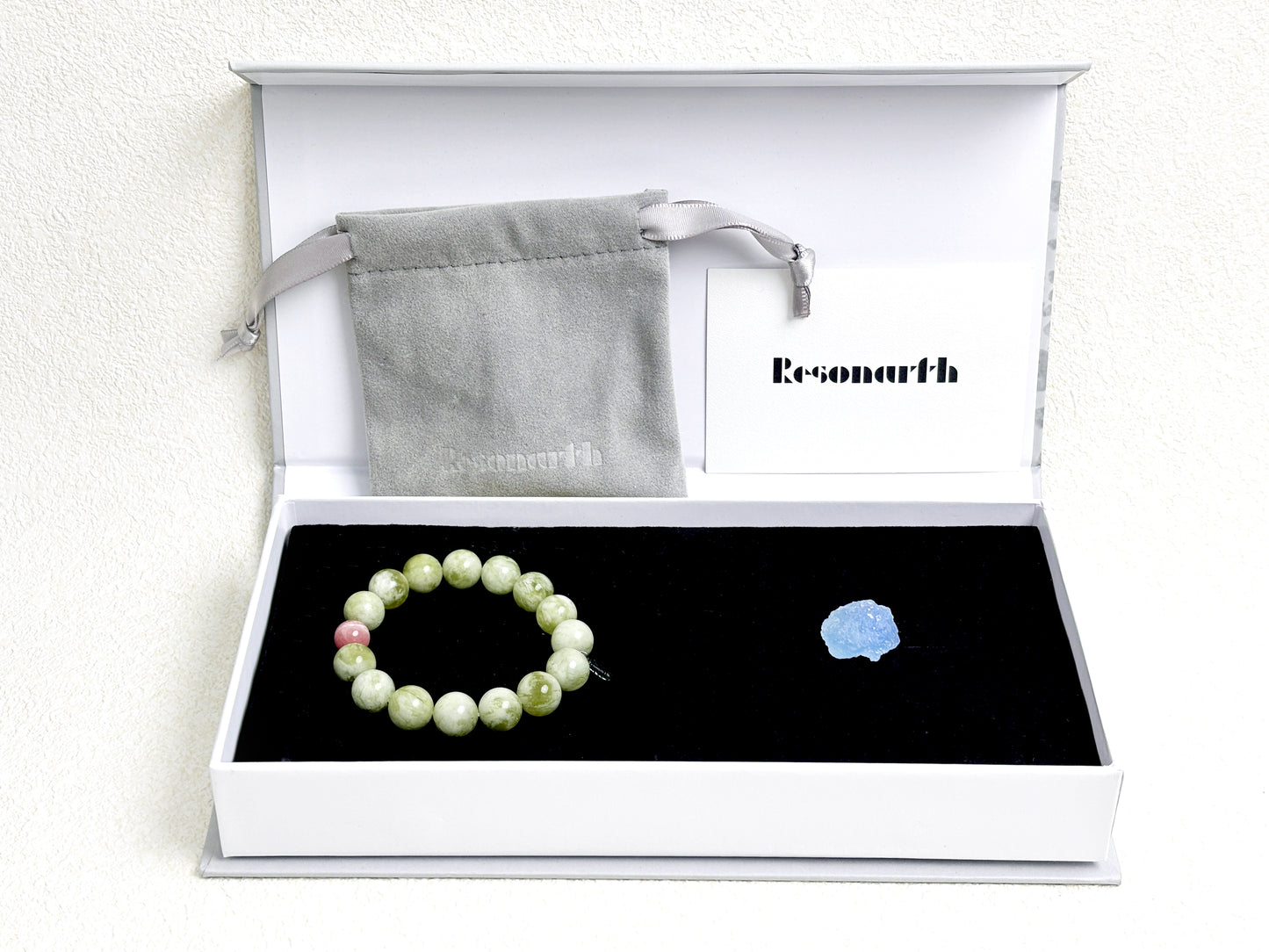 Emerald Sunset – Serpentine Jade & Rhodochrosite Bracelet