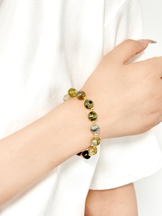 Luminous Grove - Cat’s Eye Tourmaline Bracelet
