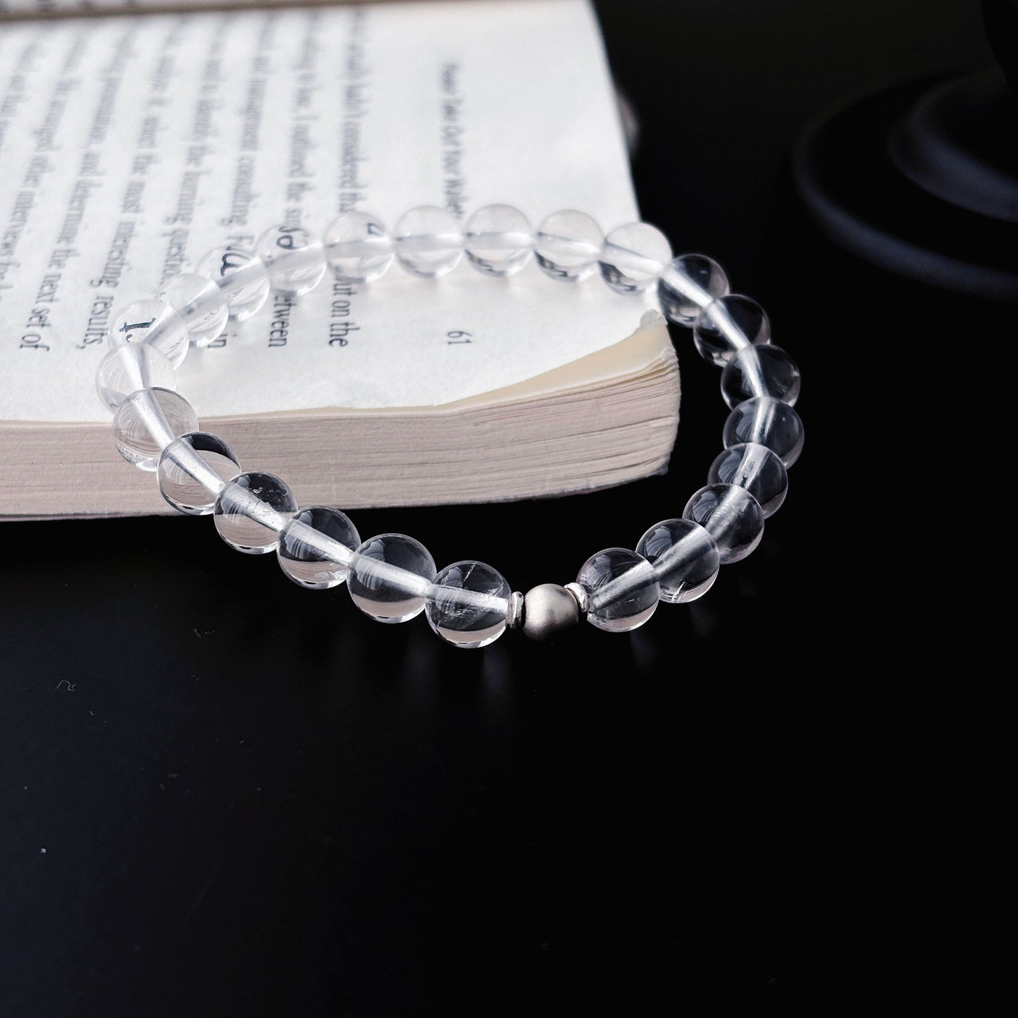 MOD-08 Mini Vacuum - 7mm Clear Quartz Bracelet