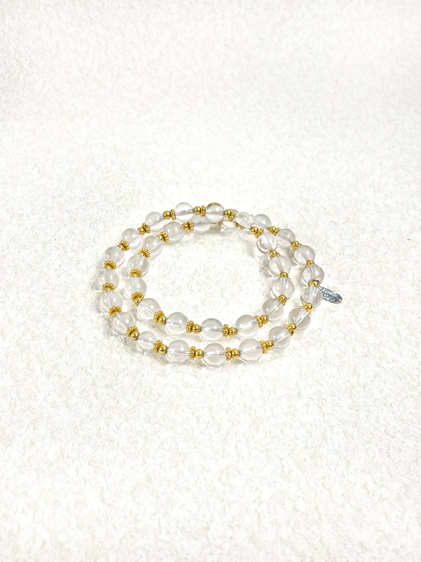 Realm of White Day - Clear Quartz Bracelet