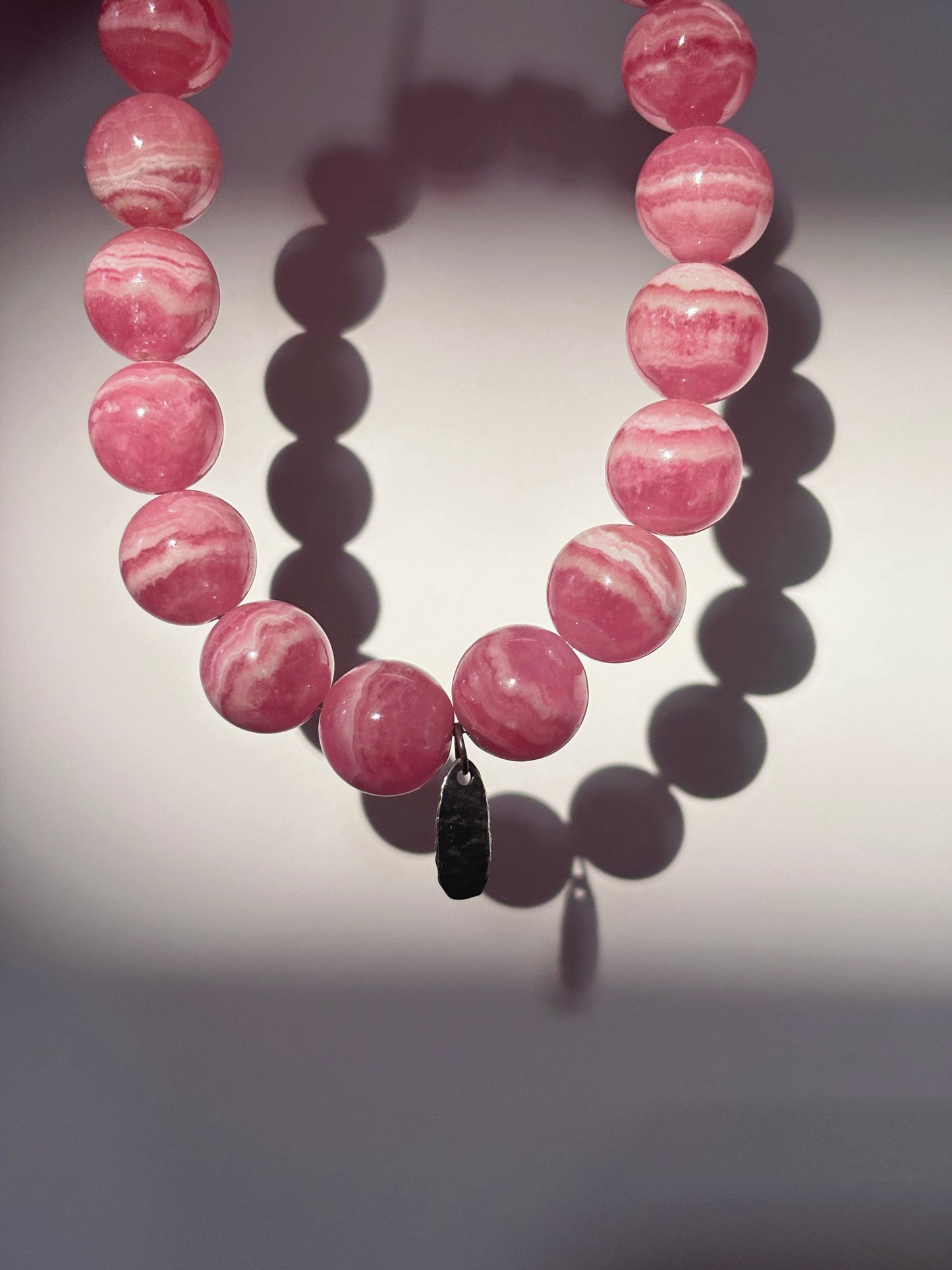 Springlight River - Rhodochrosite Bracelet
