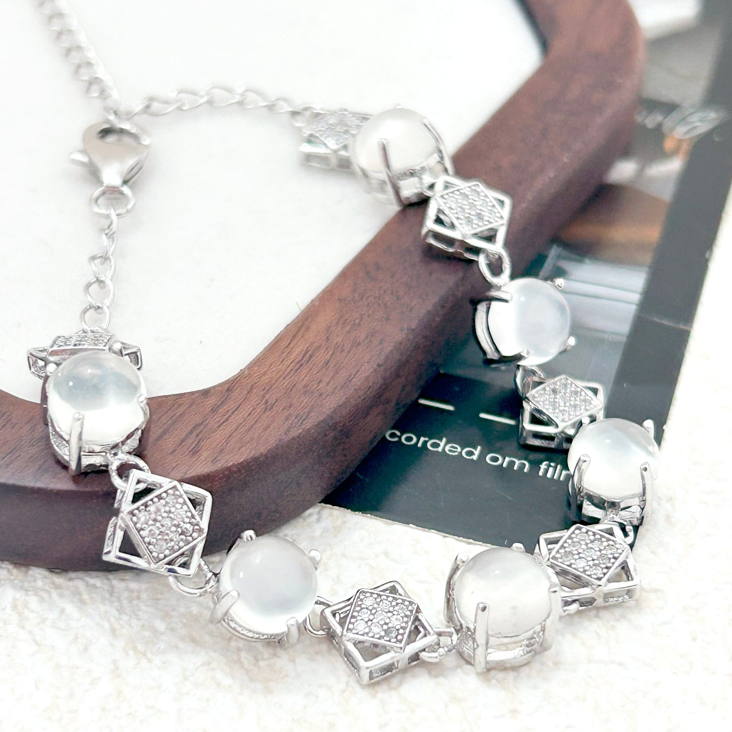 Whisper of Moon – Moonstone Bracelet
