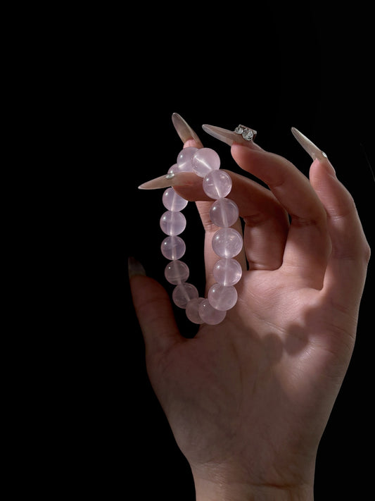 12mm Rose Quartz Bracelet | Love & Emotional Healing