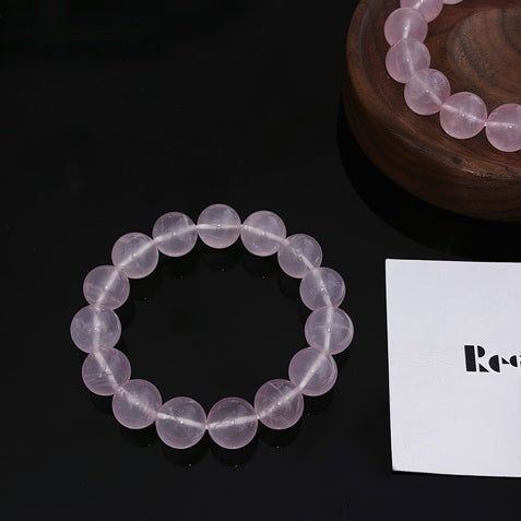 12mm Rose Quartz Bracelet | Love & Emotional Healing
