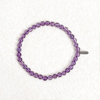 5mm Amethyst Calm & Clarity Bracelet