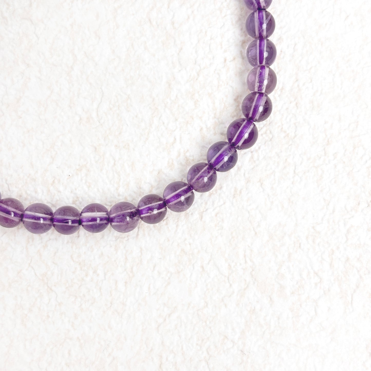 5mm Amethyst Calm & Clarity Bracelet