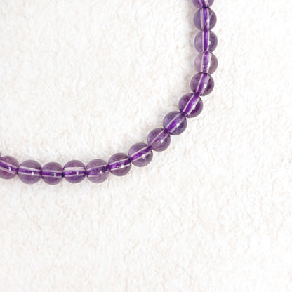 5mm Amethyst Calm & Clarity Bracelet