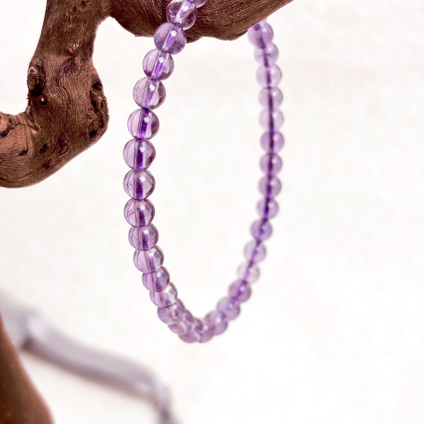5mm Amethyst Calm & Clarity Bracelet