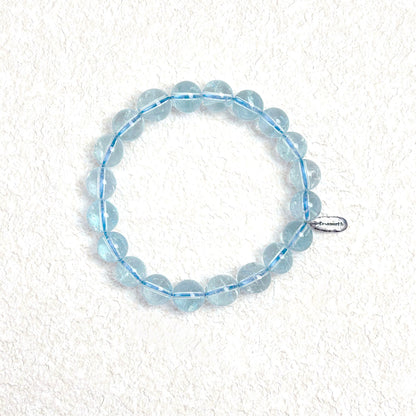 Resonarth 8mm Blue Topaz Bracelet