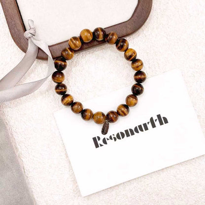 8mm Tiger's Eye Bracelet | Focus & Protection