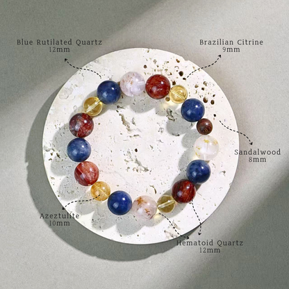 Afterglow - Multi-Stone Crystal Bracelet
