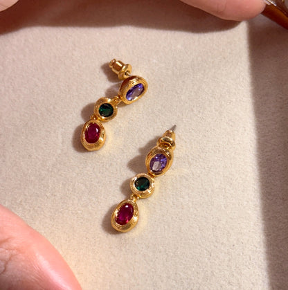 Aurora Gems - Multicolor Gemstone Bracelet / Necklace / Earrings