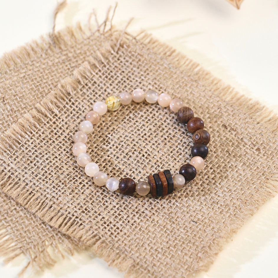 Autumn Gravel - Multi-gemstone Bracelet