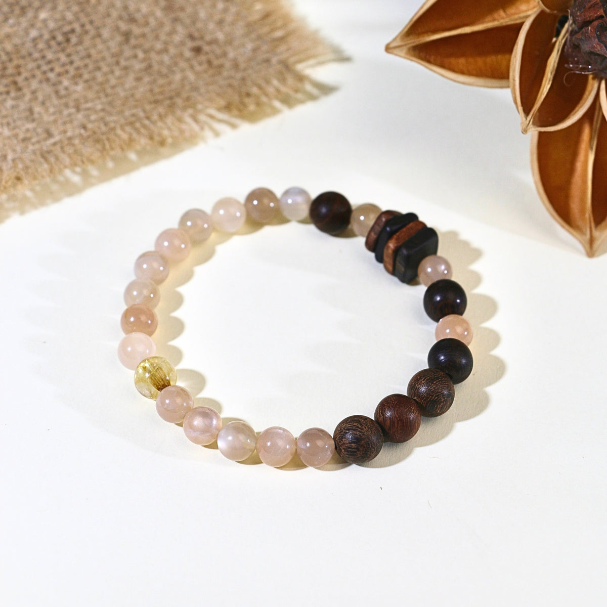 Autumn Gravel - Multi-gemstone Bracelet