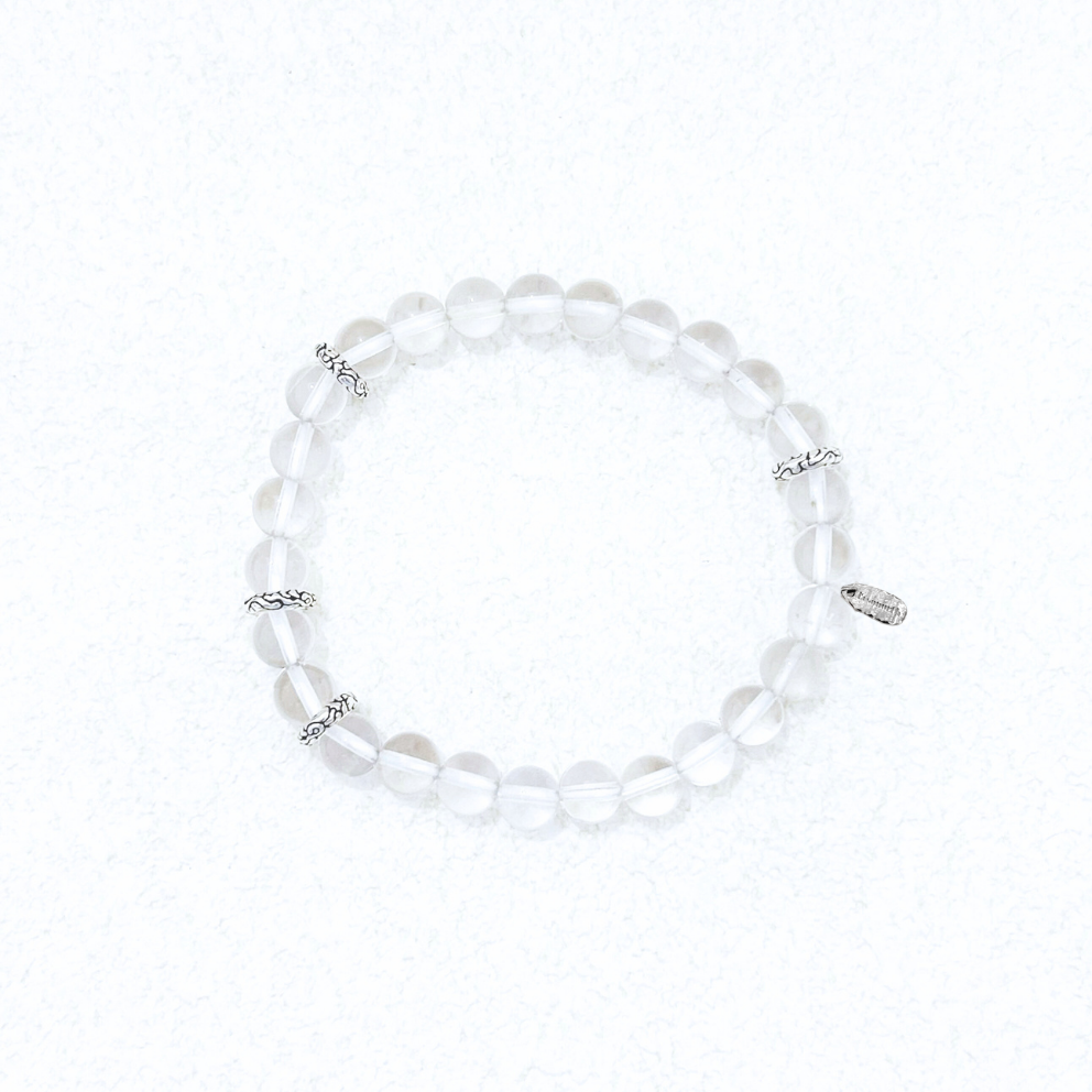Breath of Light – Clear Quartz Bracelet