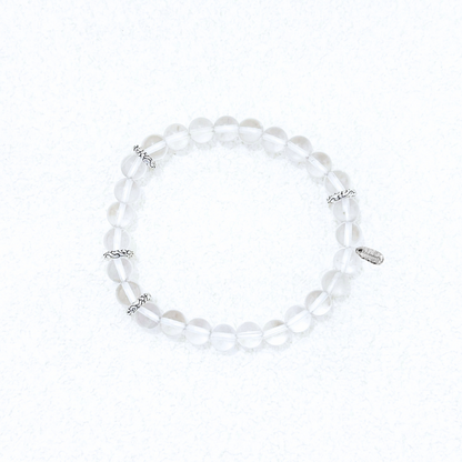 Breath of Light – Clear Quartz Bracelet
