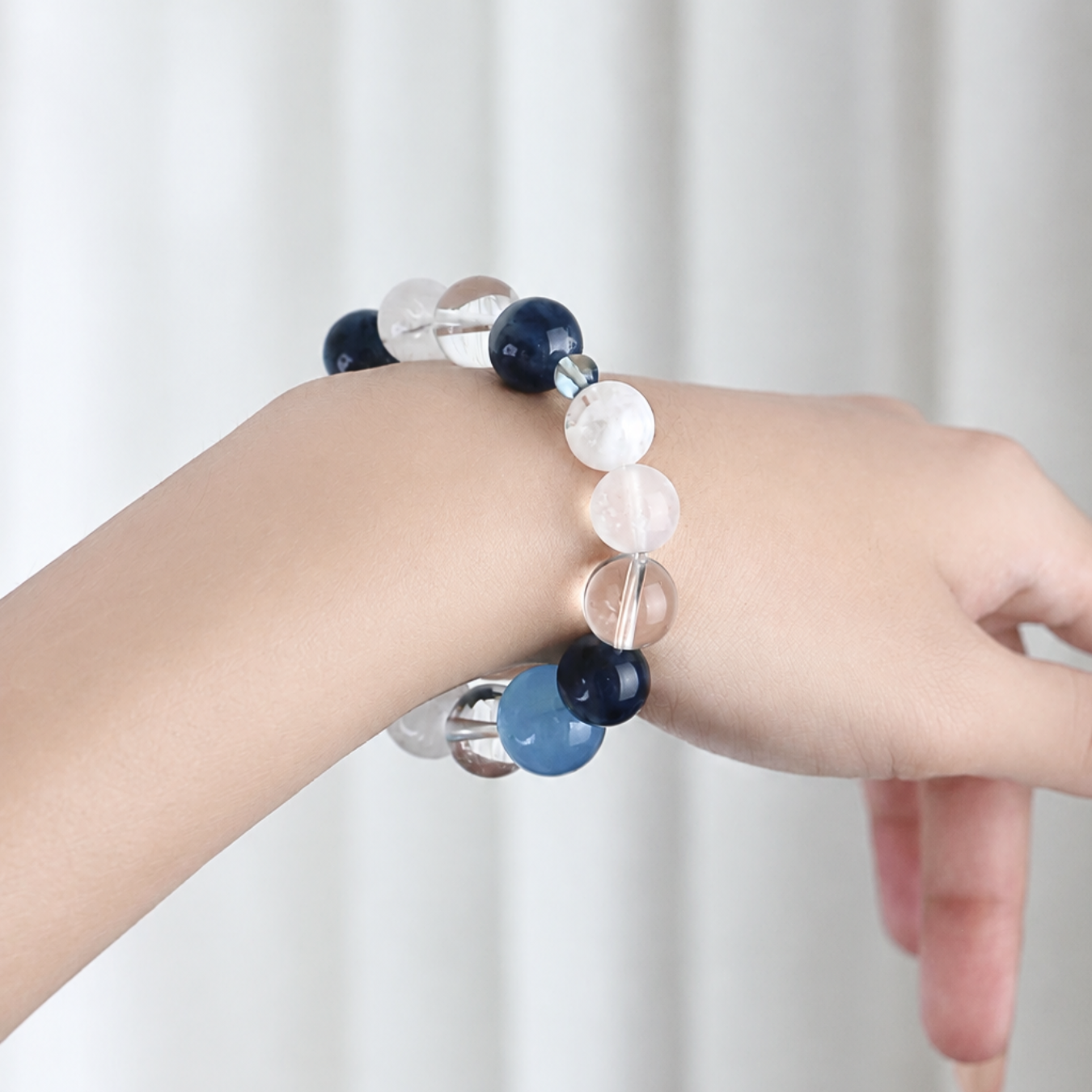Cold Wave - Multi-Stone Crystal Bracelet