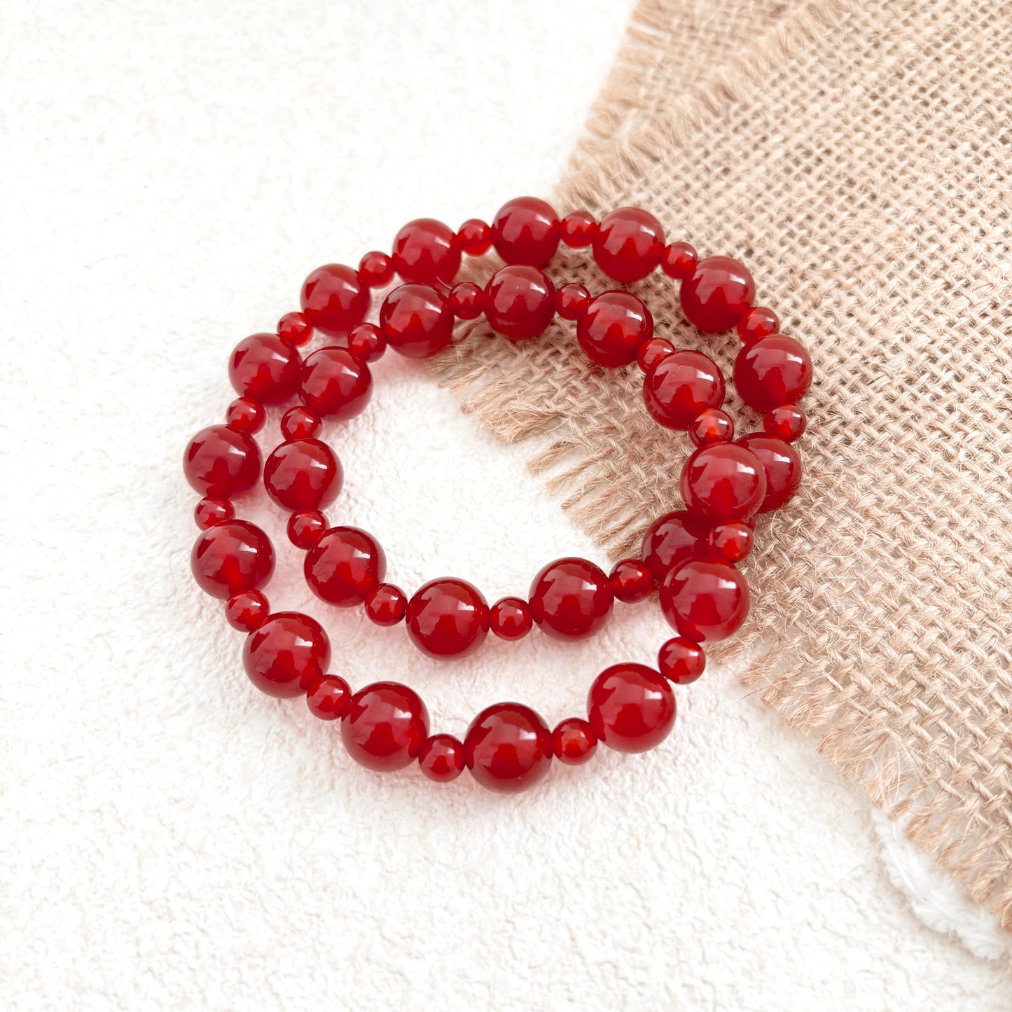 Crimson Dream – Carnelian Bracelet