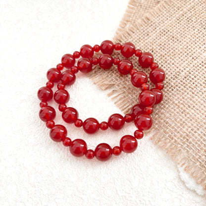 Crimson Dream – Carnelian Bracelet