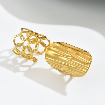 Dual Gleam - Adjustable Ring Set