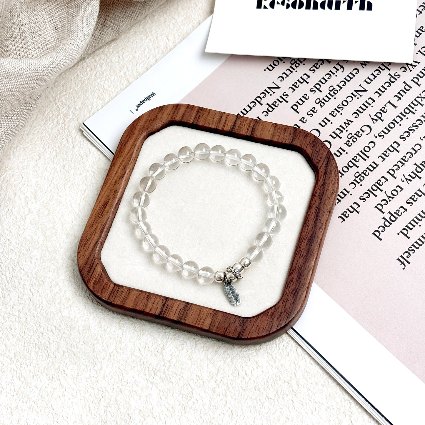 Dustless - Clear Quartz Bracelet