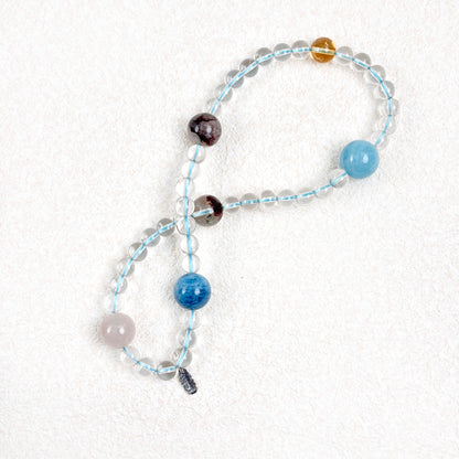 Echoes of Sea & Forest - Multi-Stone Bracelet