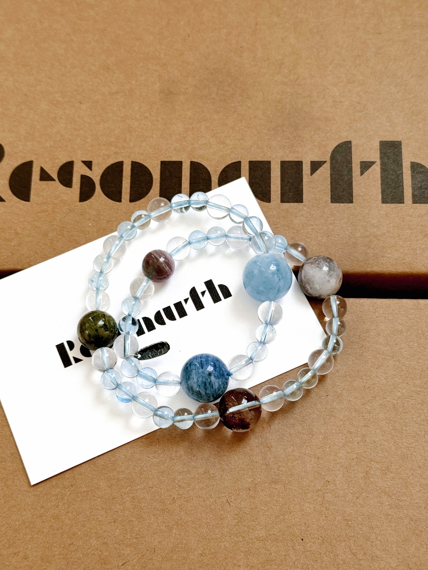 Echoes of Sea & Forest - Multi-Stone Bracelet