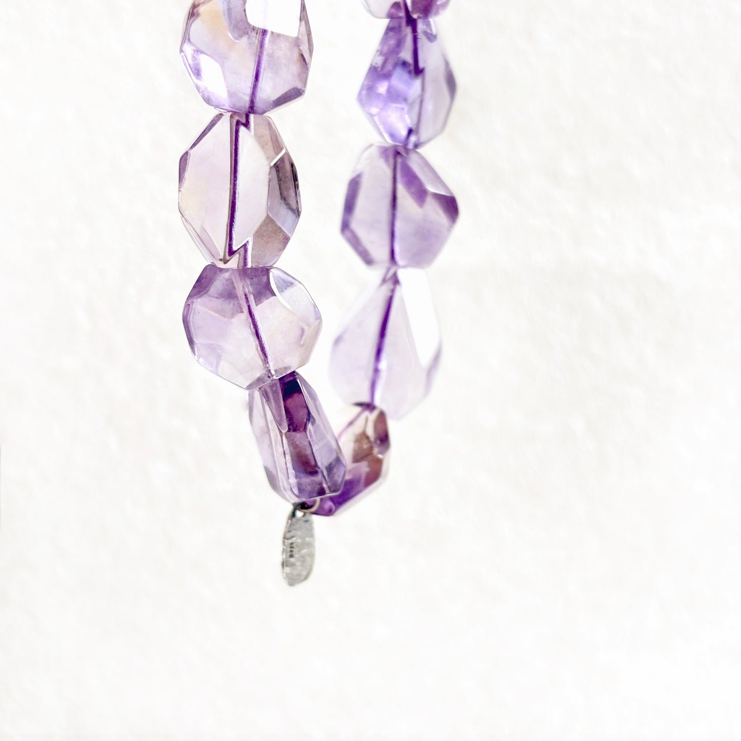 Eyes of the Ether -  Amethyst & Tourmaline Bracelet