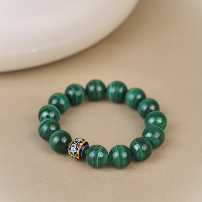 Firenze - 12mm Malachite Bracelet