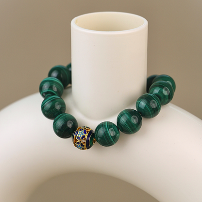 Firenze - 12mm Malachite Bracelet