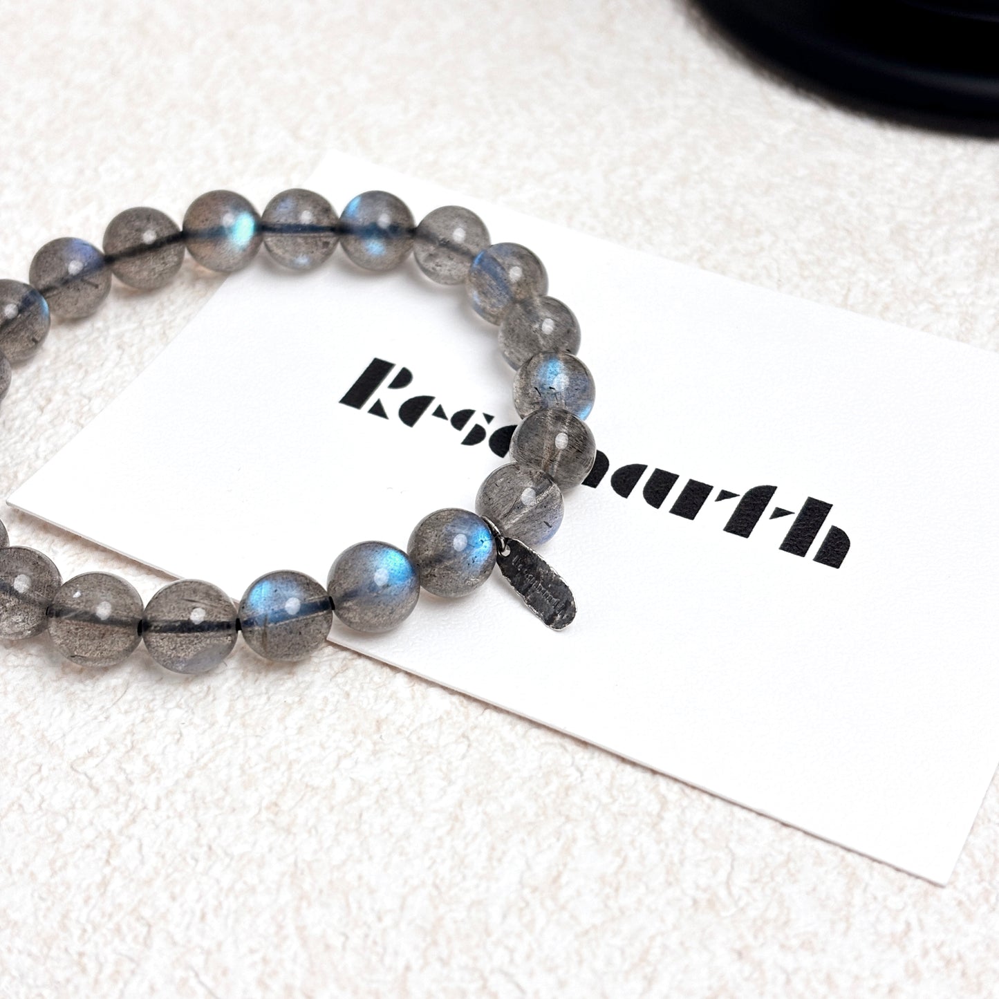 Gray Moonstone (Labradorite) Bracelet