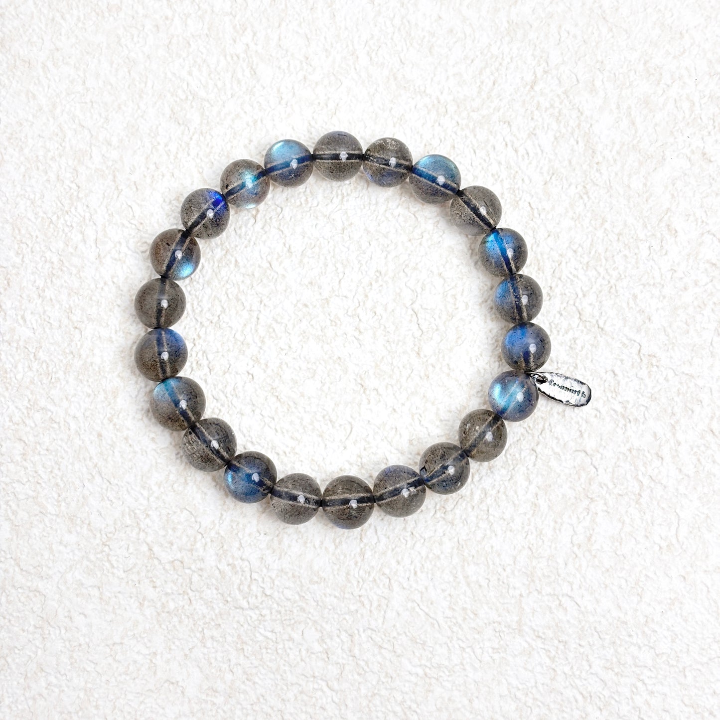 Gray Moonstone (Labradorite) Bracelet