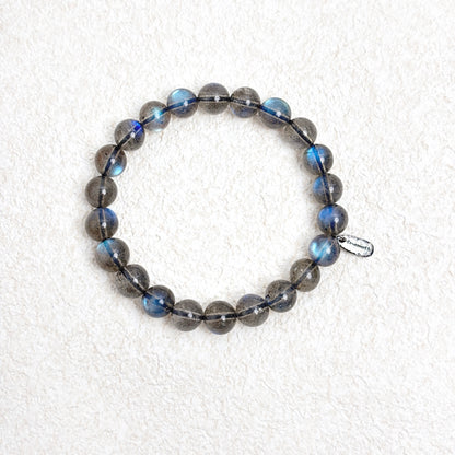 Gray Moonstone (Labradorite) Bracelet