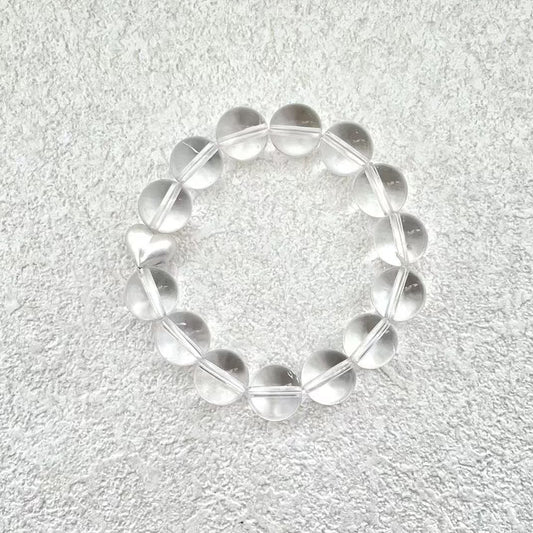 Heartstream - Clear Quartz & Silver Bracelet | Pure Clarity