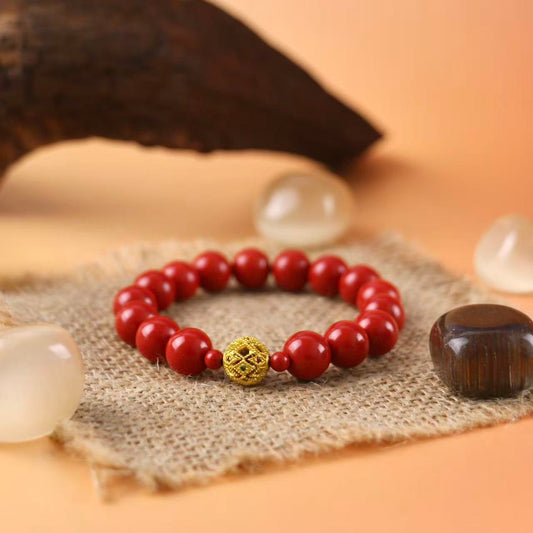 In the Red Zone - Cinnabar Bracelet