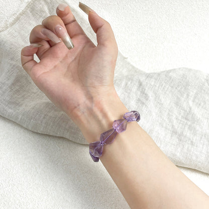 Irregular Amethyst Bracelet | Peace · Intuition · Sleep