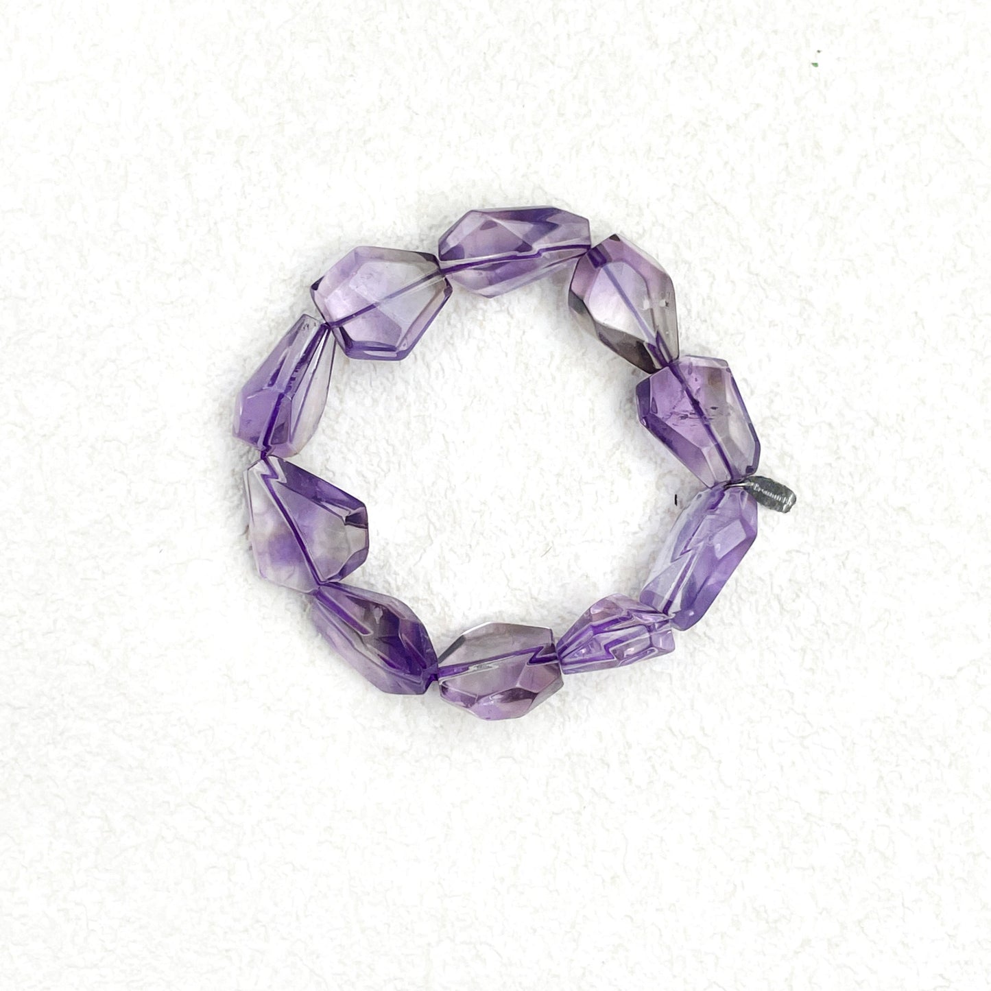Irregular Amethyst Bracelet | Peace · Intuition · Sleep