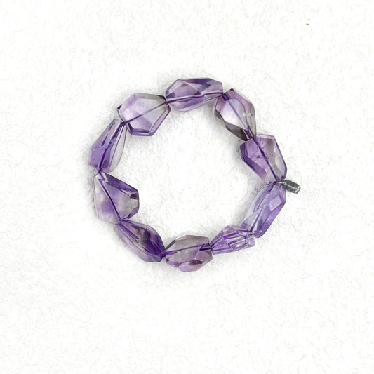 Irregular Amethyst Bracelet | Peace · Intuition · Sleep