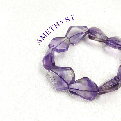 Irregular Amethyst Bracelet | Peace · Intuition · Sleep