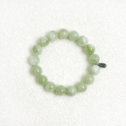 Jade Mist – Serpentine Jade Bracelet