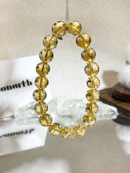 Luminous Amber - Citrine & Topaz Bracelet