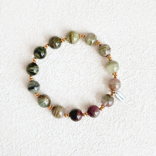 Luminous Grove - Cat’s Eye Tourmaline Bracelet