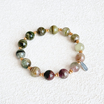 Luminous Grove - Cat’s Eye Tourmaline Bracelet