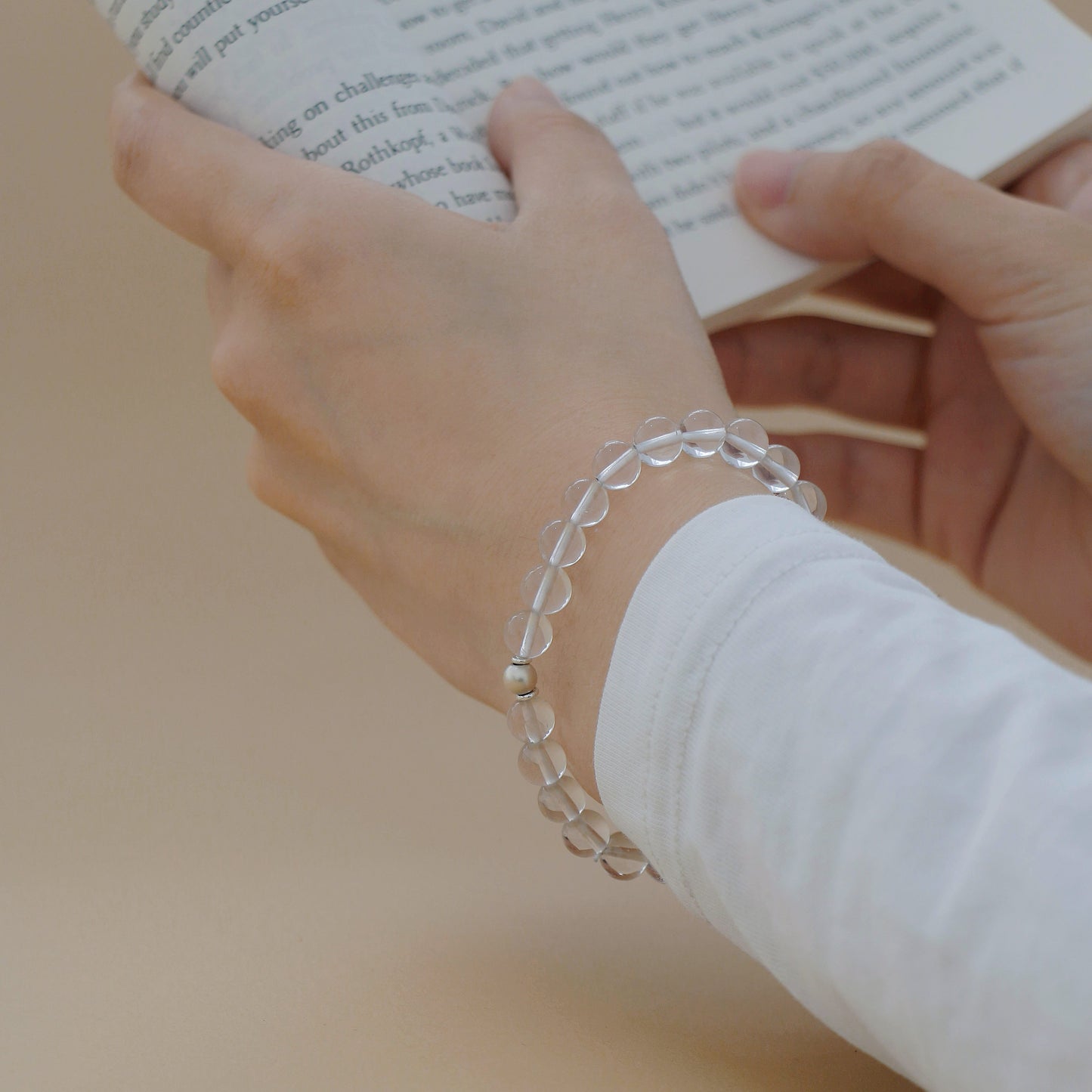 MOD-08 Mini Vacuum - 7mm Clear Quartz Bracelet