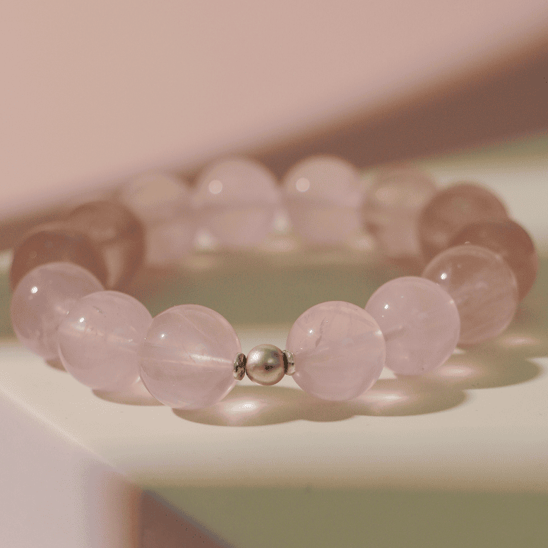 MOD-12 Diffuse - Rose Quartz Bracelet