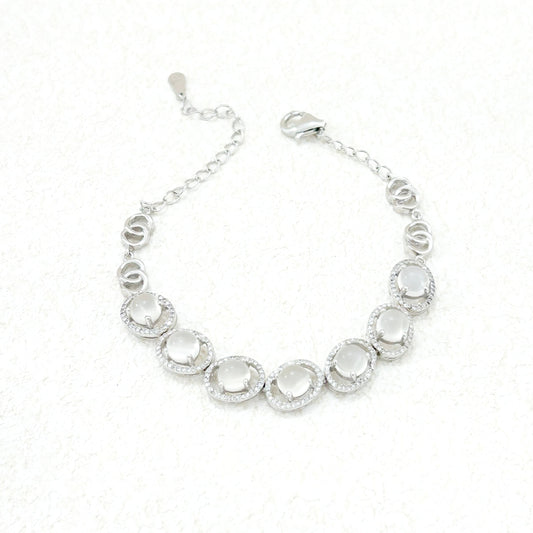 Moonlit Dusk – Moonstone Bracelet